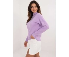 Wool Fashion Italia Megztinis-AT-SW-2339.54-šviesiai violetinis