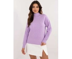 Wool Fashion Italia Megztinis-AT-SW-2339.54-šviesiai violetinis