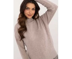Wool Fashion Italia Megztinis-AT-SW-2339.54-smėlio spalvos