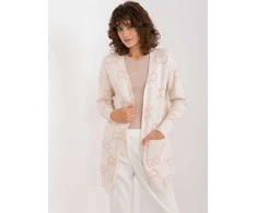 Wool Fashion Italia Megztinis-AT-SW-23401-A.39-smėlio spalvos
