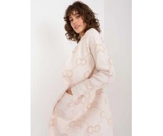 Wool Fashion Italia Megztinis-AT-SW-23401-A.39-smėlio spalvos