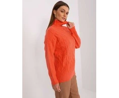 Wool Fashion Italia Megztinis-AT-SW-23401.97P-oranžinė