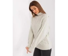 Wool Fashion Italia Megztinis-AT-SW-23401.97P-pistacijos