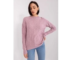 Wool Fashion Italia Megztinis-AT-SW-2340.80-šviesiai violetinis