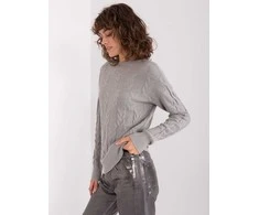 Wool Fashion Italia Megztinis-AT-SW-2340.80-pilkas