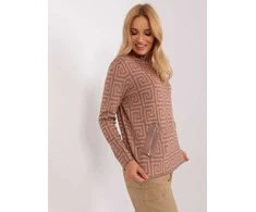 Wool Fashion Italia Megztinis-AT-SW-2341.00P-šviesiai rudas