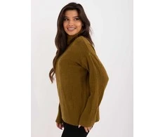 Wool Fashion Italia Megztinis-AT-SW-2342-1,35-alyvuogių