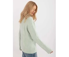 Wool Fashion Italia Megztinis-AT-SW-2342-1,35-pistacijos