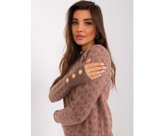 Wool Fashion Italia Megztinis-AT-SW-2342.46P-šviesiai rudas