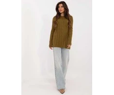 Wool Fashion Italia Megztinis-AT-SW-2343.88-alyvuogių