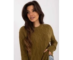 Wool Fashion Italia Megztinis-AT-SW-2343.88-alyvuogių