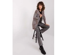 Wool Fashion Italia Megztinis-AT-SW-234501.00P-tamsiai rudas