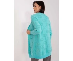 Wool Fashion Italia Megztinis moterims AT-SW-234502.38X, mėtinis