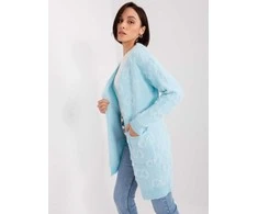 Wool Fashion Italia Megztinis-AT-SW-234502.38X-šviesiai mėlynas