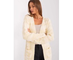Wool Fashion Italia Megztinis-AT-SW-234503.00P-šviesiai smėlio spalvos