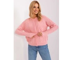 Wool Fashion Italia Megztinis-AT-SW-2346-2,99P-šviesiai rožinis