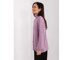 Wool Fashion Italia Megztinis-AT-SW-2348.88-šviesiai violetinis