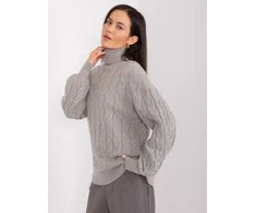 Wool Fashion Italia Megztinis-AT-SW-2348.88-pilkas