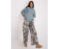 Wool Fashion Italia Megztinis-AT-SW-2355-2.12P-pilka-mėlyna