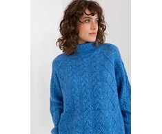 Wool Fashion Italia Megztinis-AT-SW-2355-2.19P-mėlynas