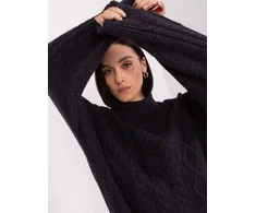 Wool Fashion Italia Megztinis-AT-SW-2355-2,30X-juodas