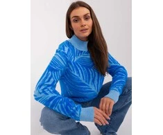 Wool Fashion Italia Megztinis-AT-SW-2357.96-mėlynas