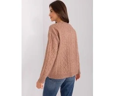 Wool Fashion Italia Megztinis-AT-SW-2358.31-šviesiai rudas