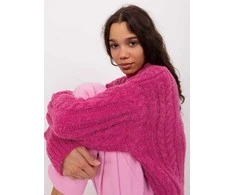 Wool Fashion Italia Megztinis-AT-SW-2363-2.04P-fuksija