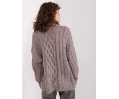 Wool Fashion Italia Megztinis-AT-SW-2363-2.30-tamsiai pilkas