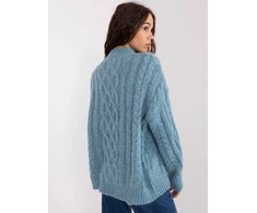 Wool Fashion Italia Megztinis-AT-SW-2363-2,30-mėlynas