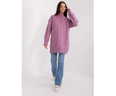 Wool Fashion Italia Megztinis-AT-SW-2367-1.35P-violetinė