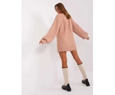 Wool Fashion Italia Megztinis-AT-SW-2367-2.64P-tamsiai rožinis