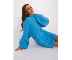 Wool Fashion Italia Megztinis-AT-SW-2367-2.64P-mėlynas