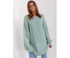 Wool Fashion Italia Megztinis-AT-SW-2367-2.64P-mint
