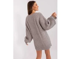 Wool Fashion Italia Megztinis-AT-SW-2367-2.64P-pilkas