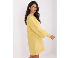 Wool Fashion Italia Sweter-AT-SW-2367.76P-jasny geltona