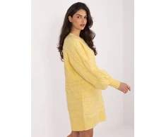 Wool Fashion Italia Sweter-AT-SW-2367.76P-jasny geltona