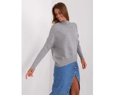 Wool Fashion Italia Megztinis-AT-SW-2368.36X-pilkas
