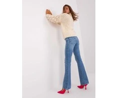 Wool Fashion Italia Megztinis-AT-SW-2382.97P-šviesiai smėlio spalvos