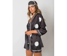 Xsapienza Set-BR-KMPL-8029-juoda ir balta