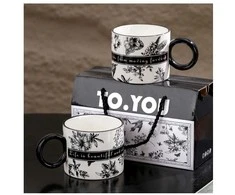 Eu Sandelis 2 puodelių rinkinys dekoratyvinėje dėžutėje TO YOU 310ml KB11