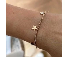 Eu Sandelis Auksinė apyrankė su 14k auksu BST1347