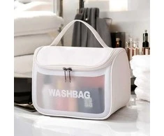 Ecarla Washbag Baltas kosmetikos dėklas