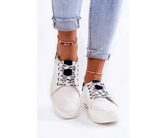 Balti suvarstomi Memory Foam System Sneakers Big Star bateliai
