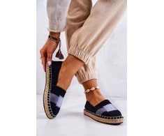 Big Star Juodos spalvos stilingos espadrilės