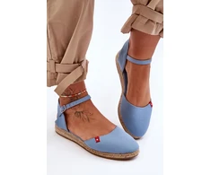 Big Star Mėlynos patogios espadrilės