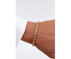 Boto Gold Women's Bracelet With Zirconia