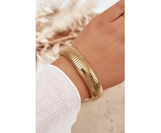 Boto Large Gold Stainless Steel Women's Bracelet