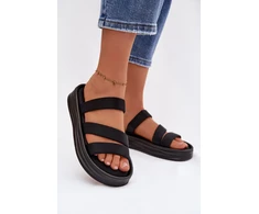 Boto Moteriškos stilingos šlepetės su dirželiais