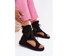 Boto Stilingos originalaus dizaino zomšinės basutės su aulu